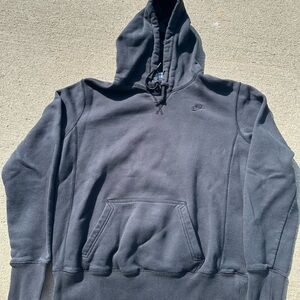 Nike Men's Charcoal Gray Hoodie